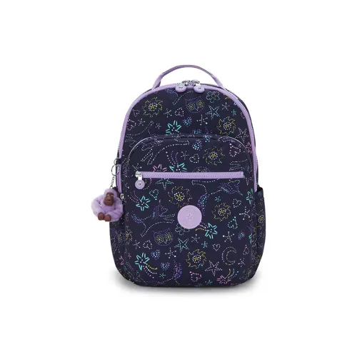 Kipling Нейлоновый Рюкзак Женский Фиолетовый
