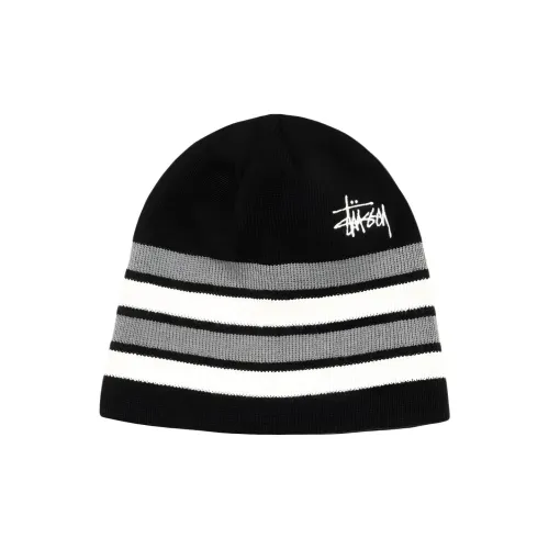 Stussy Акриловые Шапки-бини Унисекс Черный