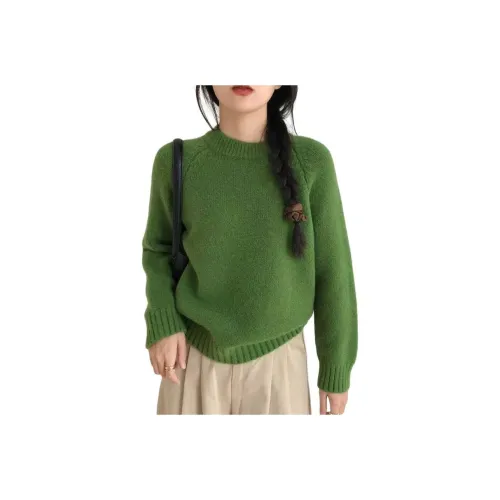 TENNE GIRL Лесной зеленый Женский трикотаж