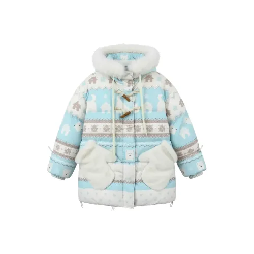 COVER TIME Хлопковый пуховик женский