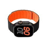 Черный+Оранжевый [Только ремешок]