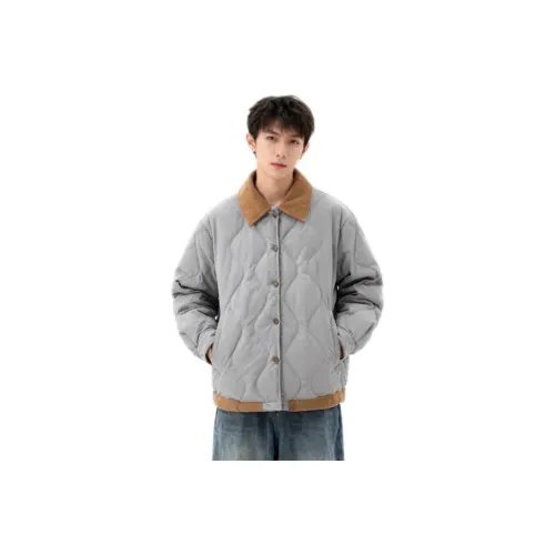 LH HOMME Серый Унисекс Пуховики