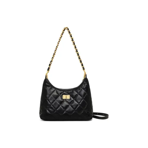 Crtnzo Kroez Сумка через плечо из синтетической кожи стандартная женская черная