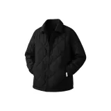 [Мягкий и Теплый Флис] Черный (Me45 Улыбка Этикетка Нижние Левый карман B Логотип)