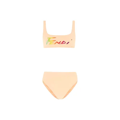FENDI Бикини Женские Светло-Розовый