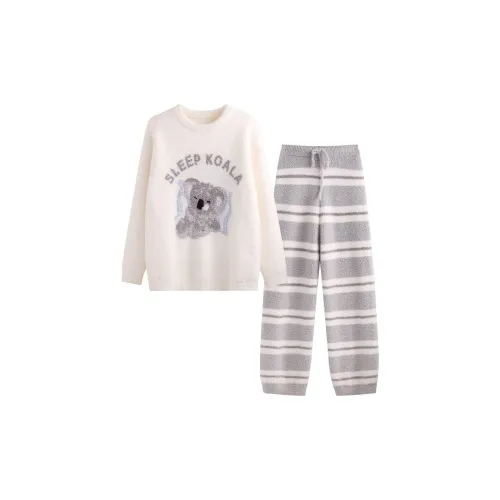 CHATING Коала Half Брушированный Женские Пижамные комплекты