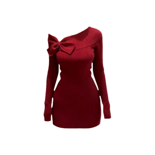 CDAYU Длинное платье с длинными рукавами для женщин