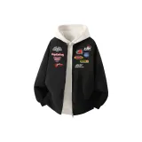 Black (1099 Thermal Cotton Down Jacket, Free White Photinia Gray Sweatshirt)  
Черный (1099 Термический хлопковый пуховик, Бесплатный белый Фотиния серый свитшот)