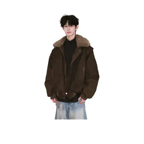 BRG Коричневый Унисекс Пуховики