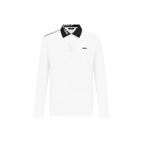 HELIX Белая Мужская Поло