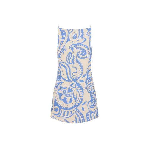 Shona Joy Francis Мини Платье с Круглым Вырезом Платье-Кольцо Женское