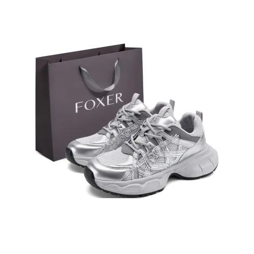 FOXER Толстая подошва Низкий топ Женские