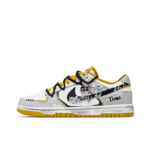 Nike Dunk Рок Гитара Амортизация Устойчивость к износу Поддержка Низкие Кроссовки для скейтбординга Мужские