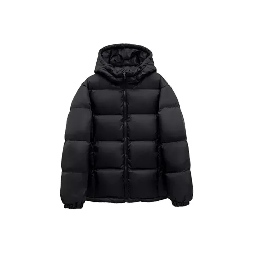 GEZITAI Черный Женский пуховик