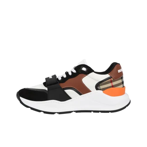 Burberry Низкий топ Повседневная обувь Мужская Бежевый Черный