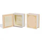 Европейская мини шкатулка для украшений [светло-желтая]