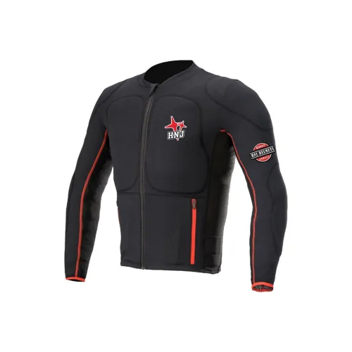 HNJ Черная унисекс велосипедная одежда