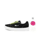 Black (Неоновый зеленый/Белый/Фиолетовый розовый шнурки)