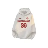 Худи и свитшоты из флисовой ткани с подкладкой, цвета фотиния серый