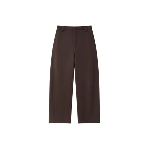 OPICLOTH Темно-коричневый унисекс повседневные штаны