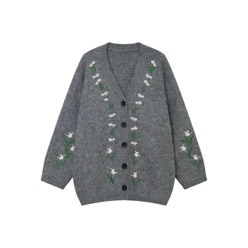 VASI LYEV Серый Женский Трикотаж