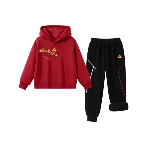 PEAK Красный PK 3D-эффект Tilt Английский язык Правая сторона Топ Черный PK Золотая нить Силикон K Kids Повседневная спортивная одежда