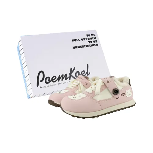 POEM KOEL Износостойкие Легкие и Дышащие Низкие Кроссовки для Скейтбординга Женские