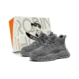 Серый с флисовой подкладкой