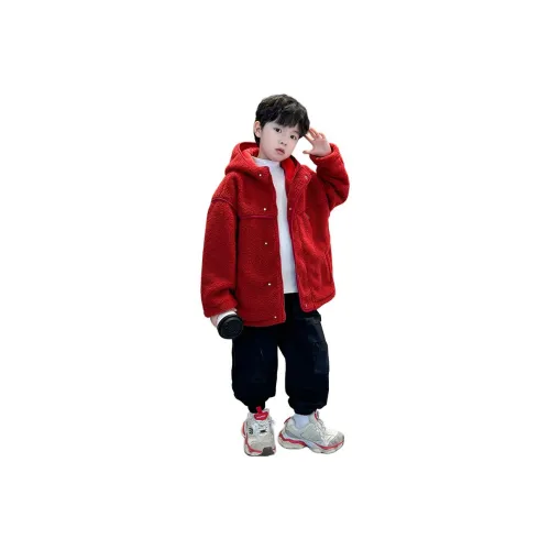 HUALEJI Красный Kids Утеплённые куртки