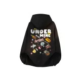 Black Thin Sweatshirt  
Черный тонкий свитшот