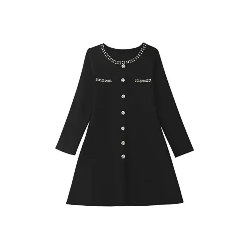 Frustration Garden Длинное платье с длинными рукавами для женщин