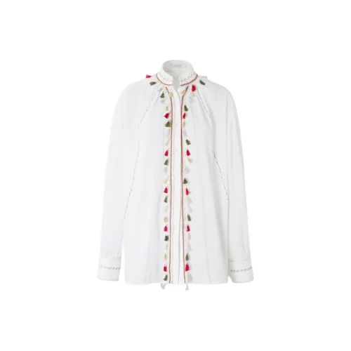 CELLO SONATA Белый Женские Рубашки