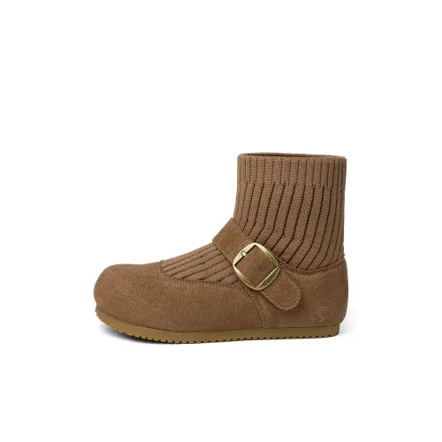 Snoffy Термостойкие противоскользящие высокие утепленные ботинки для детей