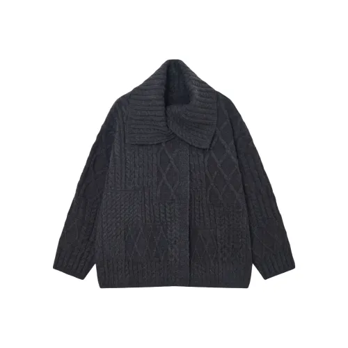 VASI LYEV Темно-серый Женский Трикотаж