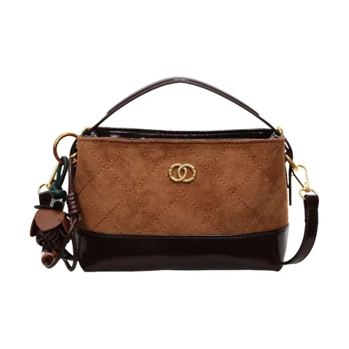 YIMANJIA Замшевая сумка Стандартная Женская Коричневый Черный Хаки Кофейный