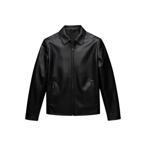 Vintage Cars Кожаная куртка Мужская