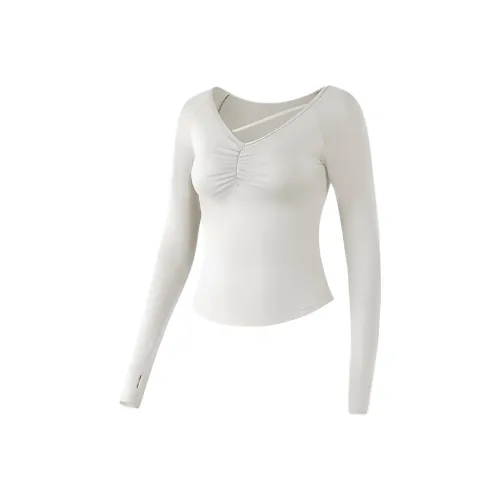 MILING Женские Йога T-рубашки