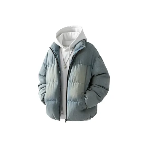 ZIAREL Светло-синий унисекс пуховики