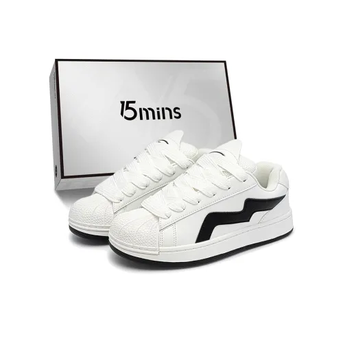 15 MINS Устойчивые к истиранию противоскользящие низкие кроссовки для скейтбординга унисекс