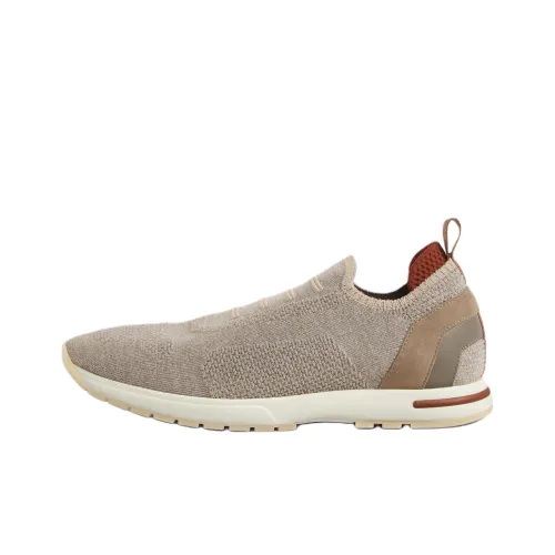 Loro Piana 360 LP Flexy Walk Low Топ Повседневная обувь Женская Голубино-серая