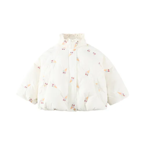 MADALLO Экрю Пуховая куртка Дошкольные Утеплённые куртки