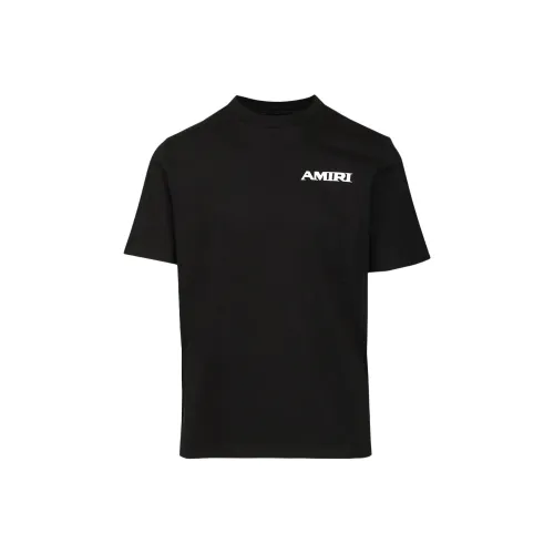 AMIRI Мужские черные футболки