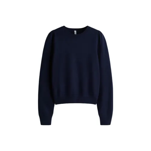 H M Темно-синие женские свитеры