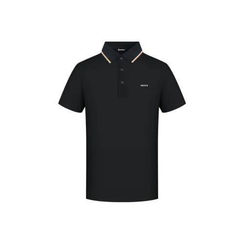 HELIX Мужская черная поло
