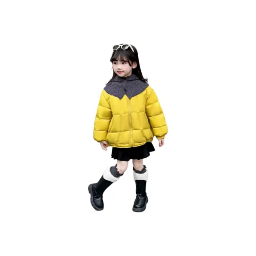 ZUANHOU Желтый С капюшоном Kids Пуховые куртки