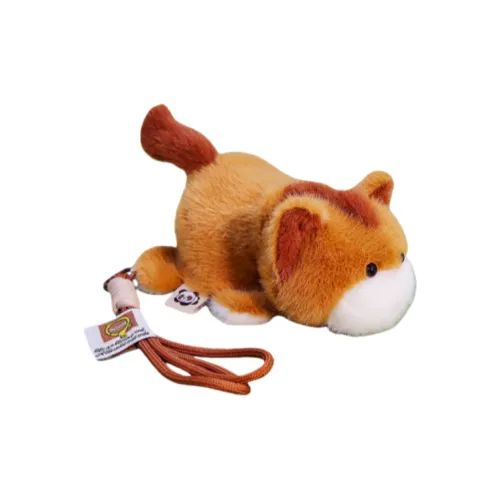 MENGSHUQI Милый Двусторонний Пони Мягкий Милый Лошадь Год Талисман Плюшевый Брелок 15 см Длина Тела