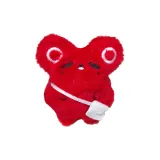 Красная мышка с подвеской