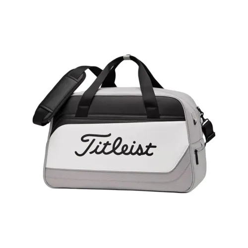TITLEIST ПУ (полиуретан) с полиэстером Бостонская сумка Унисекс Серый и Черный