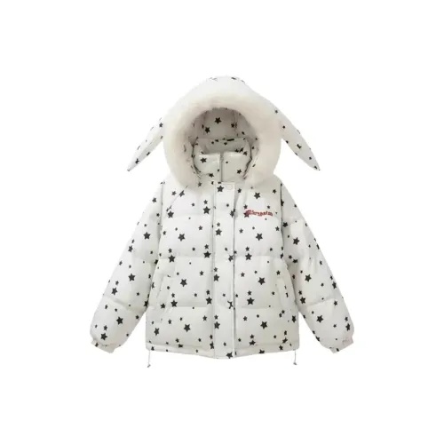 POSIYING Хлопковый пуховик пальто женский