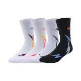 4 пачки (Черный Синий + Белый Желтый Фиолетовый + Белый Красный + Белый Серый)